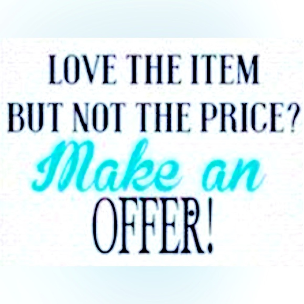 EVERYTHING’S NEGOTIABLE! Just please remember shipping prices stink😭